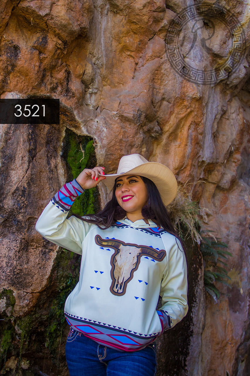 SUDADERA CON GORRO - 3521