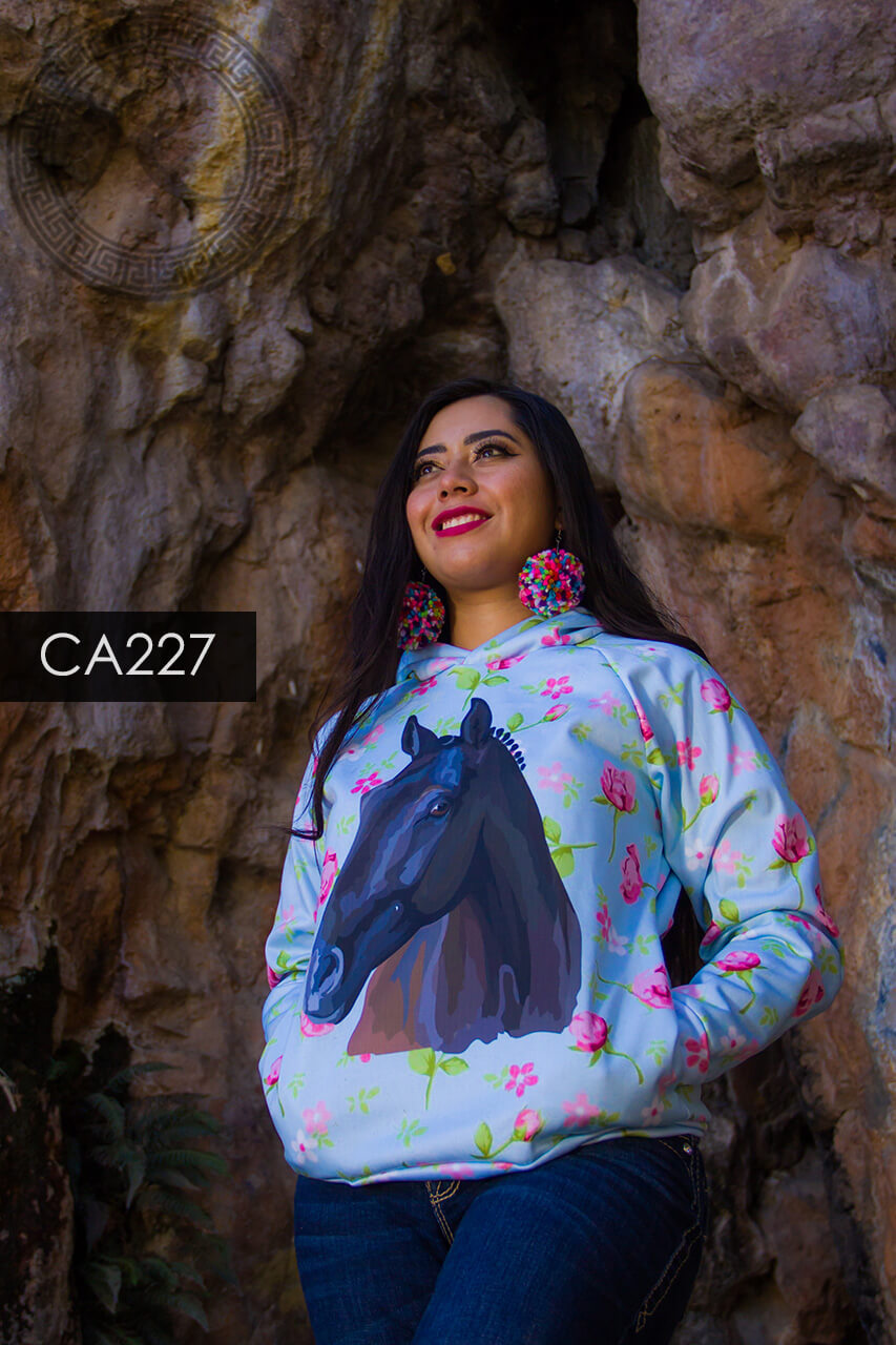 SUDADERA CON GORRO - CA227