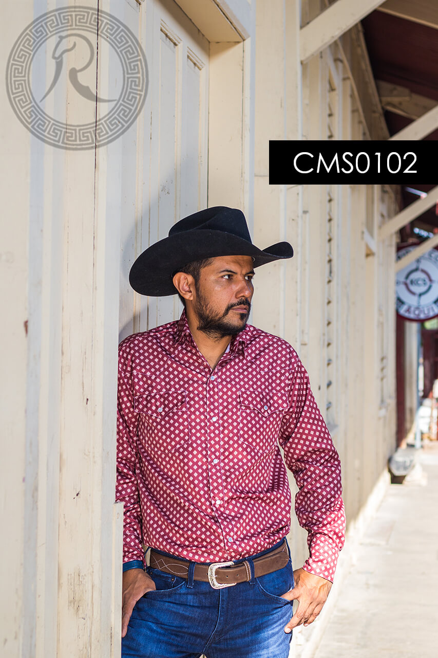 CAMISA WESTERN PARA: CABALLERO, NIÑO - CMS0102