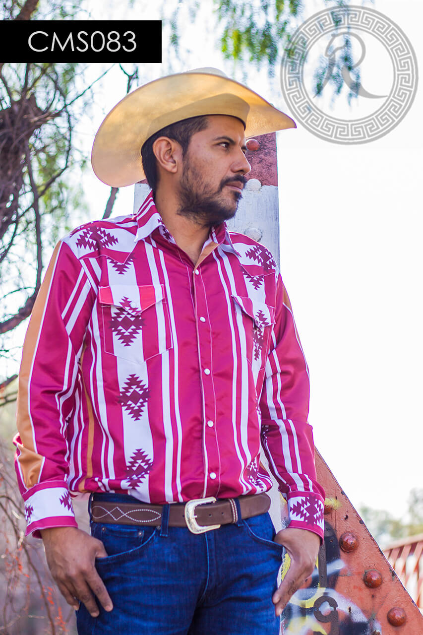 CAMISA WESTERN PARA: CABALLERO, NIÑO - CMS083