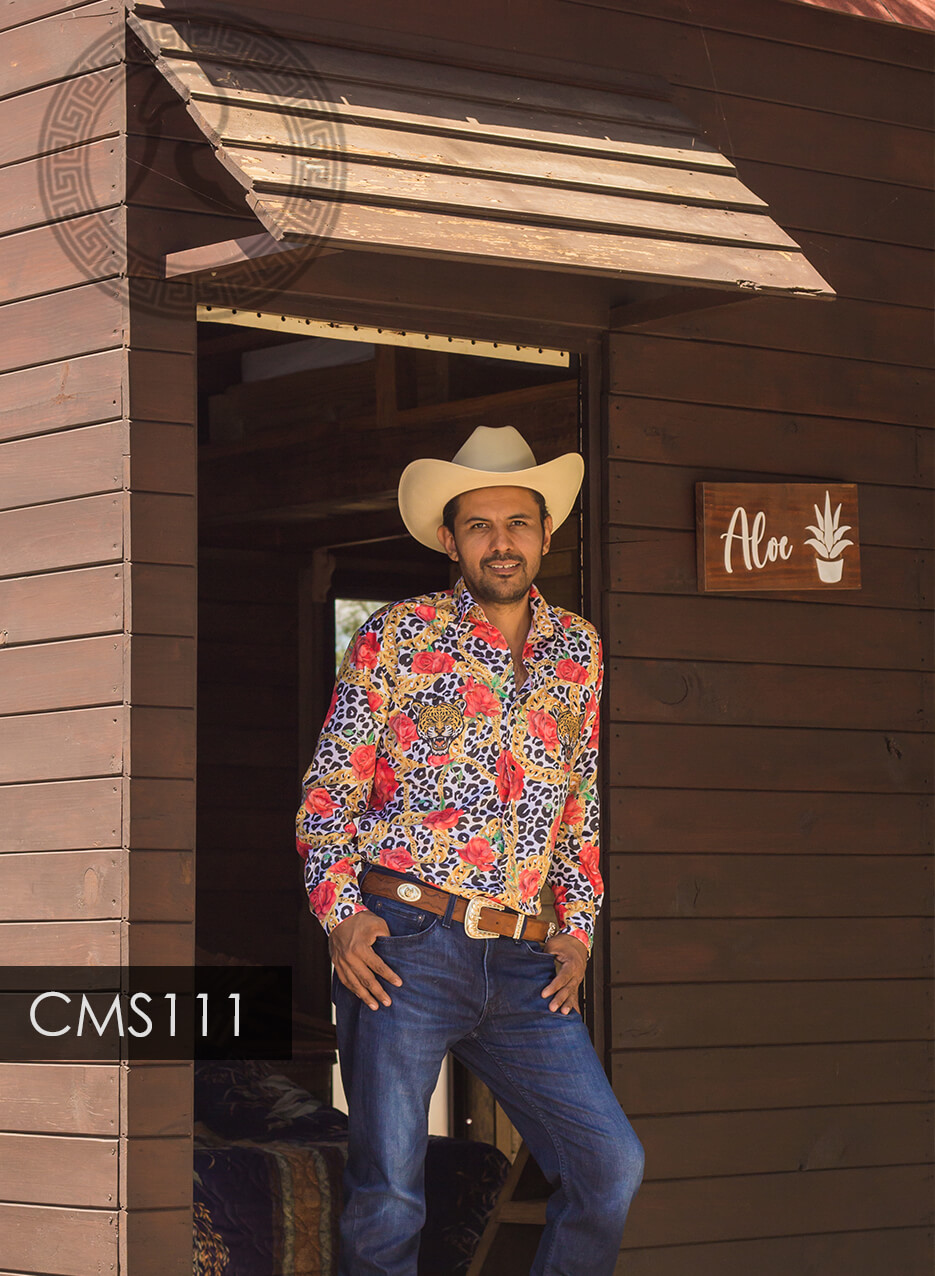 CAMISA WESTERN PARA: CABALLERO, NIÑO - CMS111