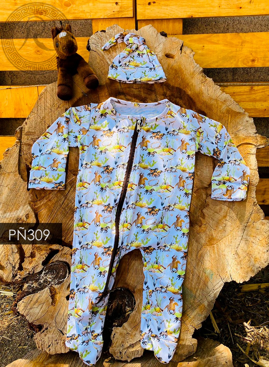 COMBO FOOTIE ROMPER PÑ309