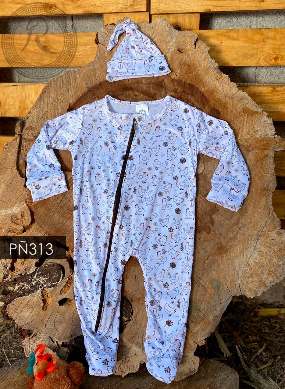 COMBO FOOTIE ROMPER - PÑ313