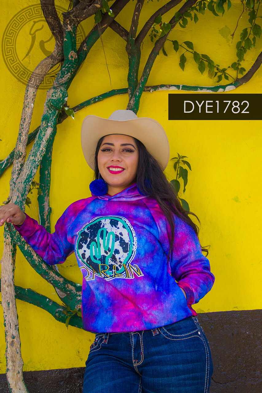 SUDADERA CON GORRO - DYE1782