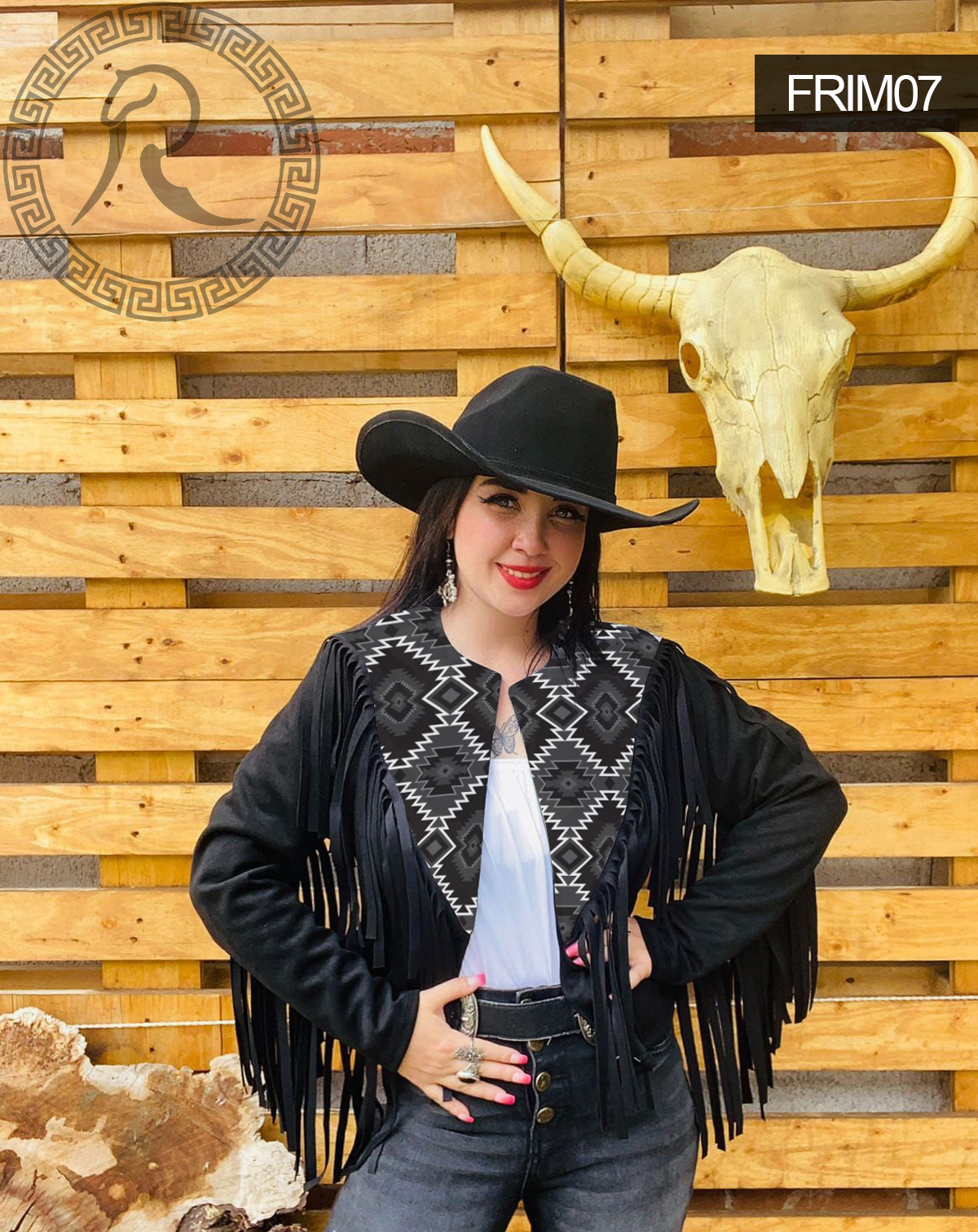 MEXICA FRINGED JACKET - FRIM07