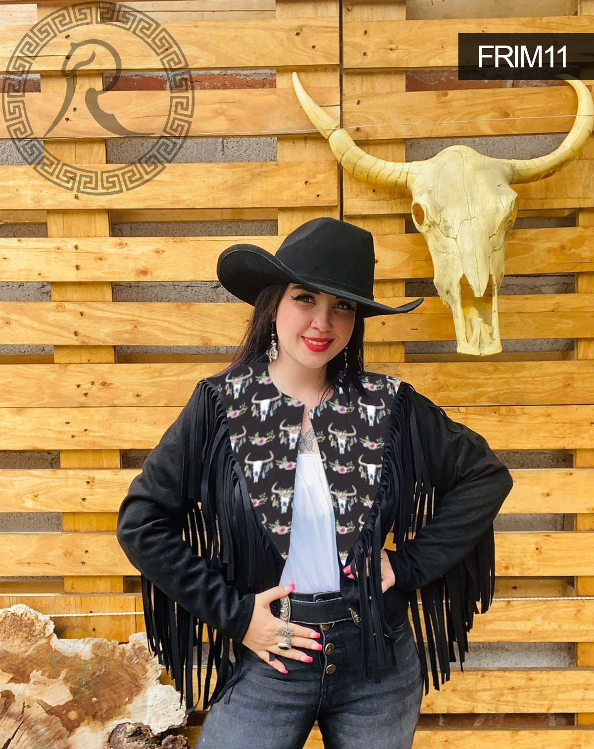 MEXICA FRINGED JACKET - FRIM11