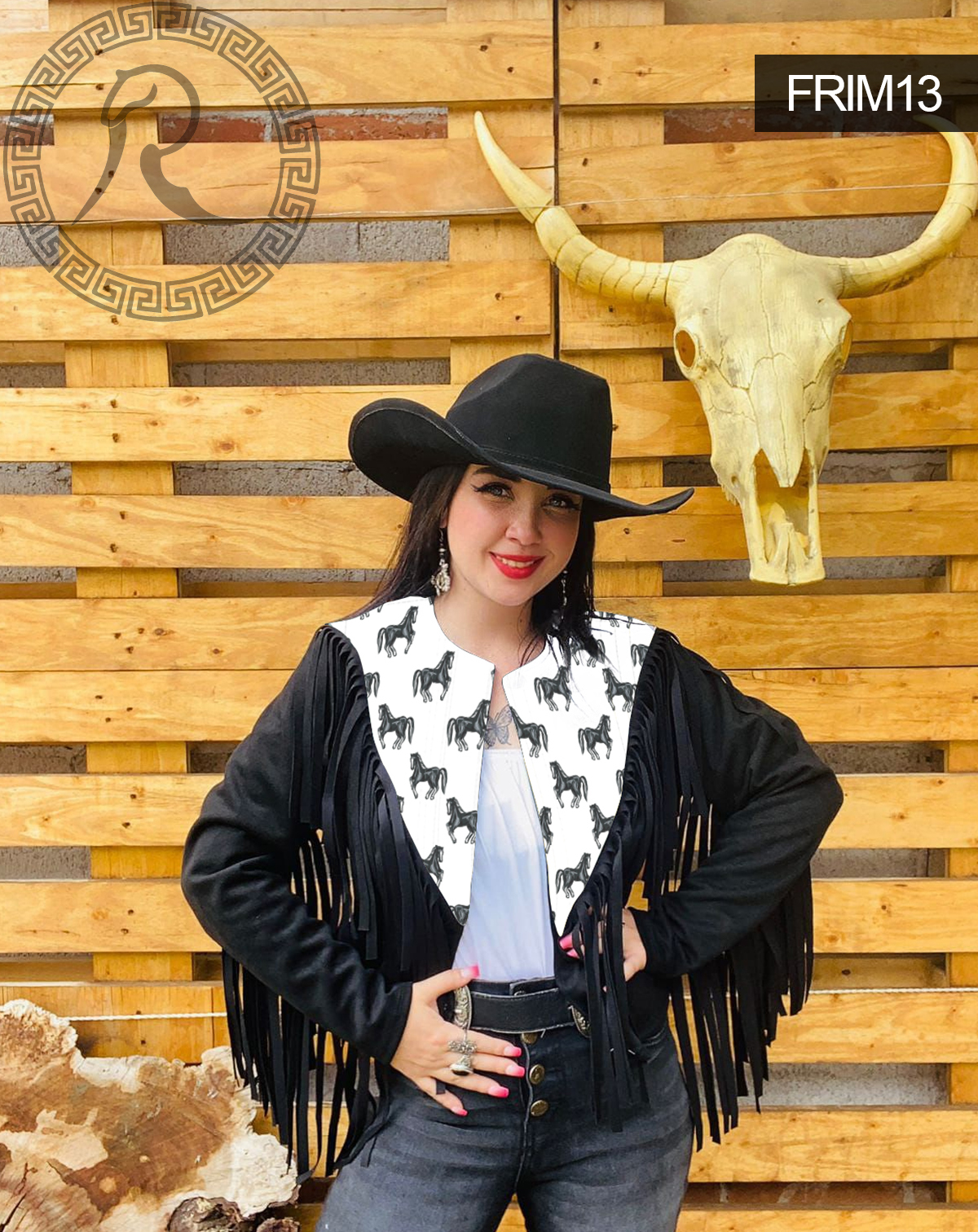 MEXICA FRINGED JACKET - FRIM13