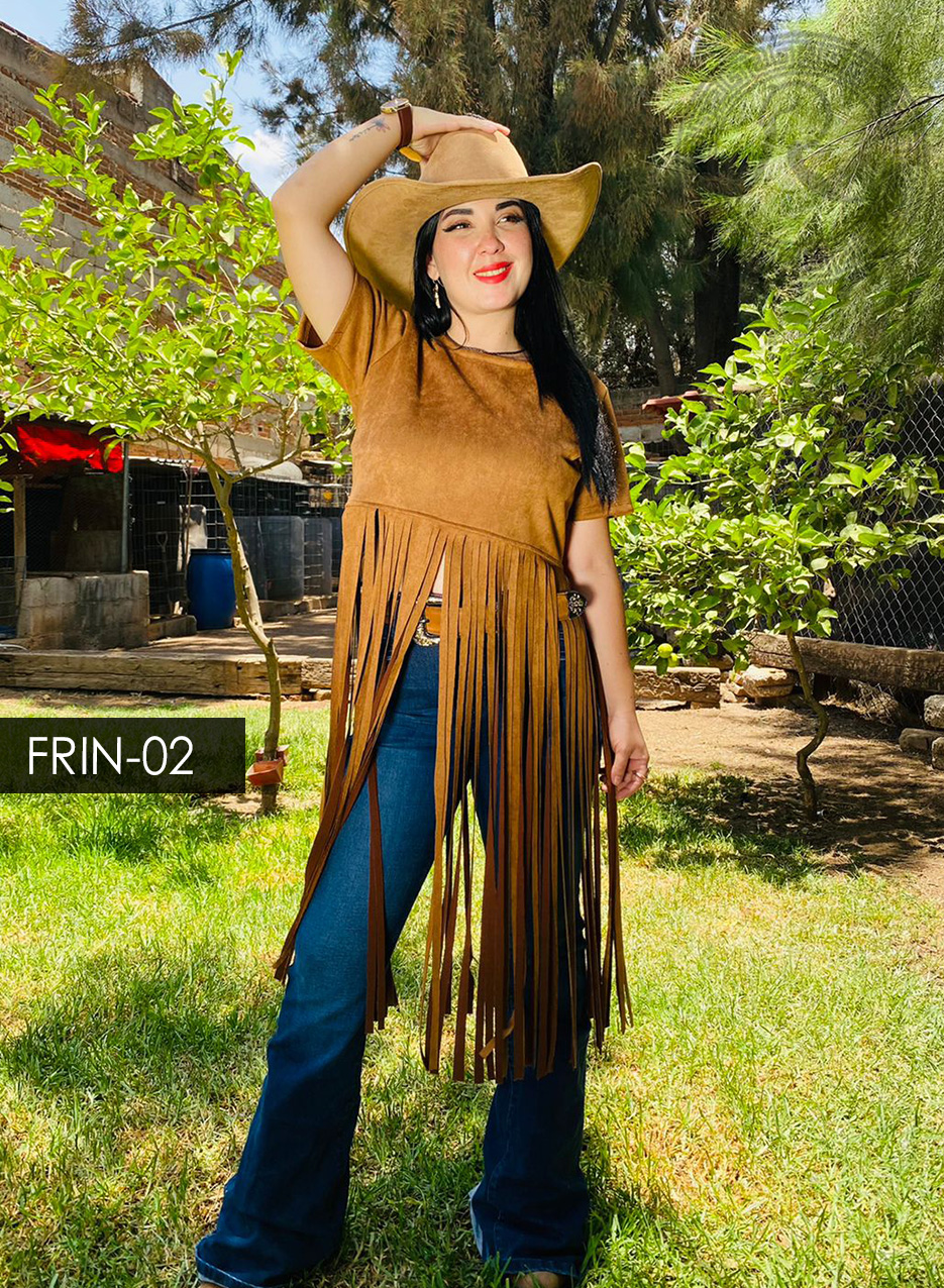 FRINGED WILD TOP DAMA - FRIN-02