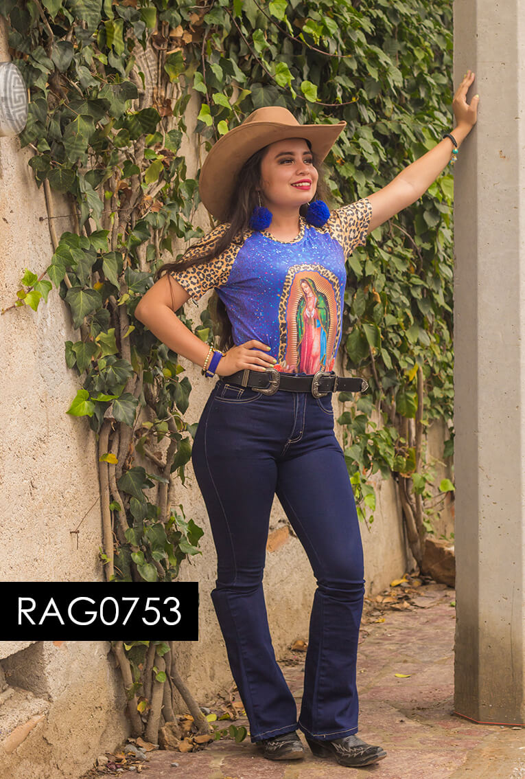 BLUSA MANGA RANGLAN PARA: DAMA - RAG0753