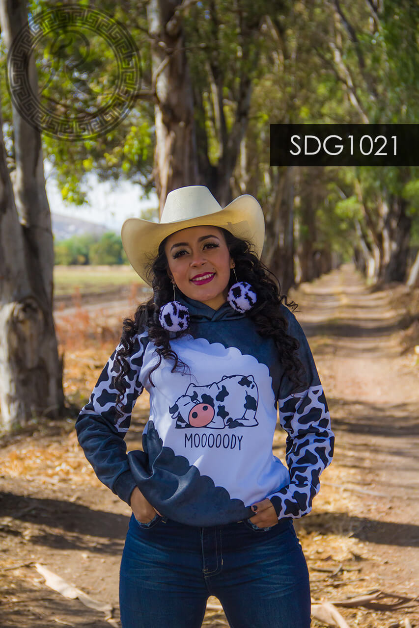 SUDADERA CON GORRO - SDG1021