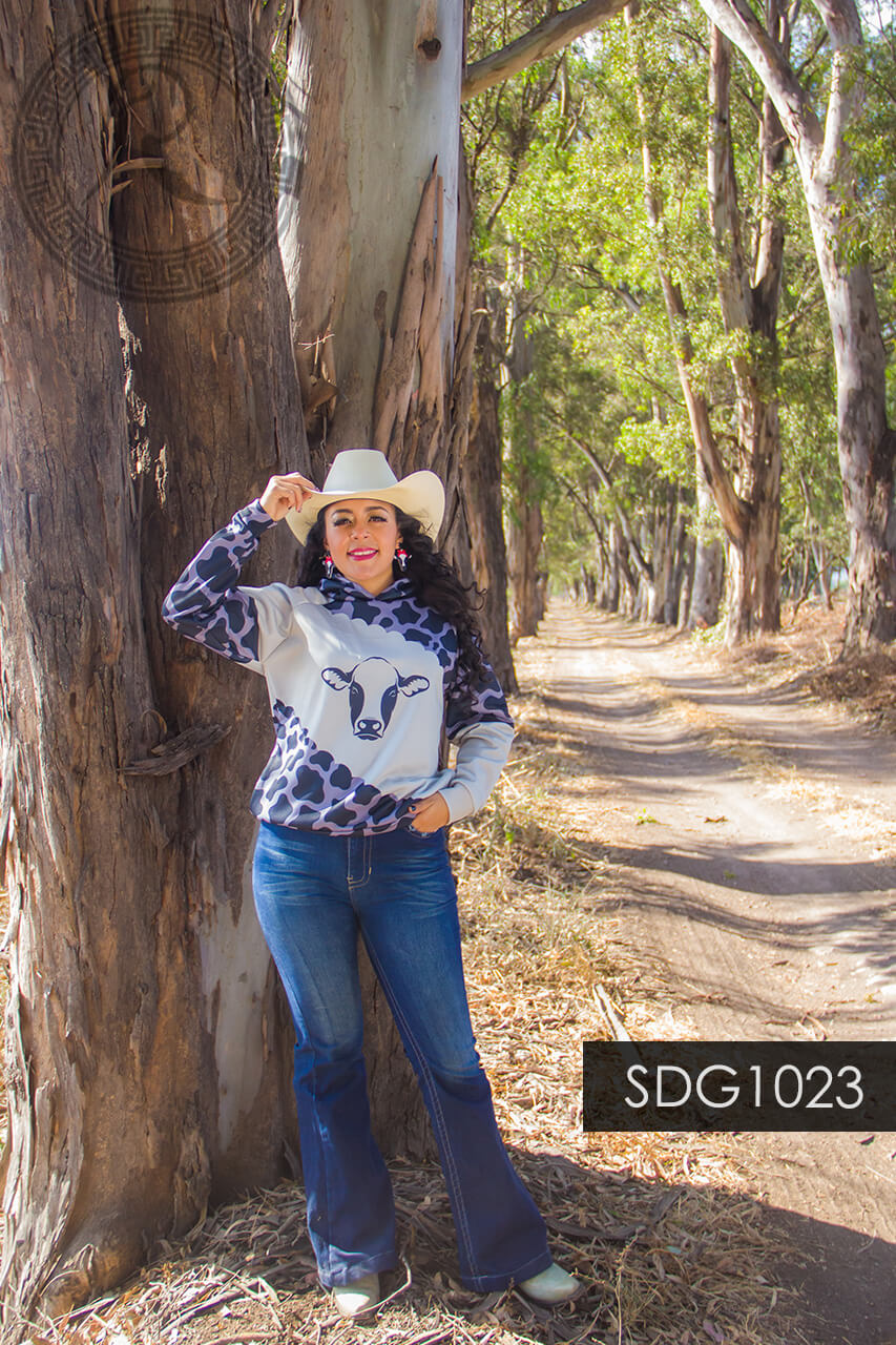 SUDADERA CON GORRO - SDG1023