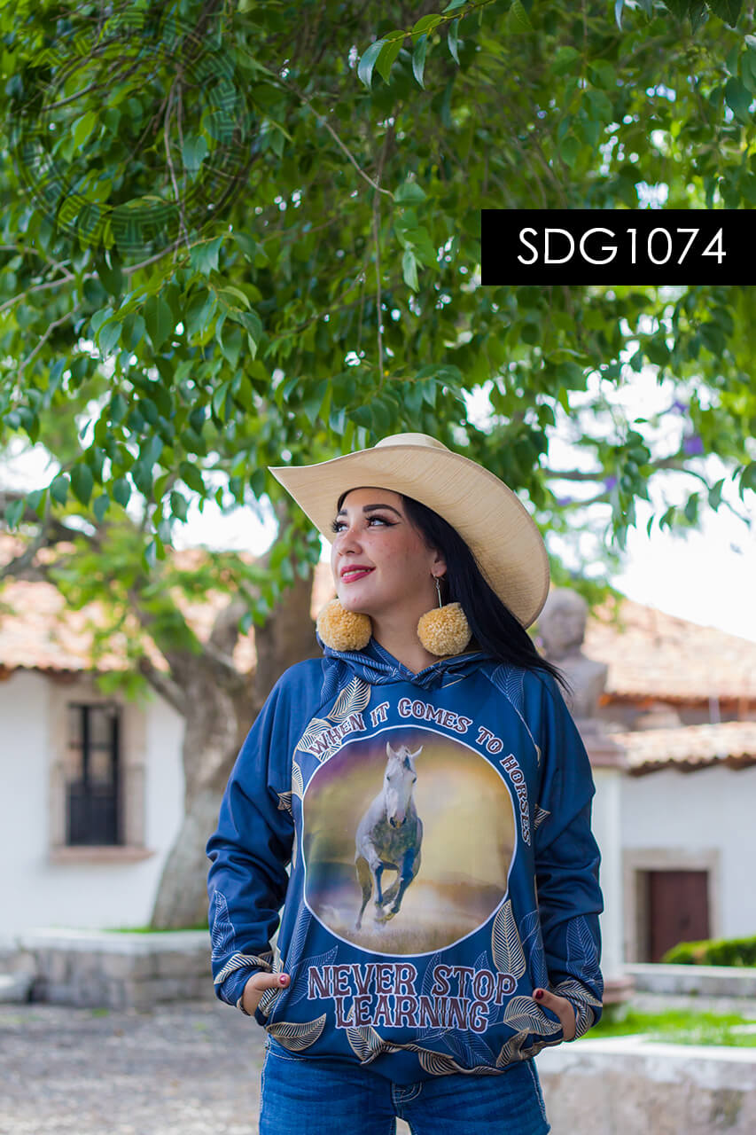 SUDADERA CON GORRO  - SDG1074