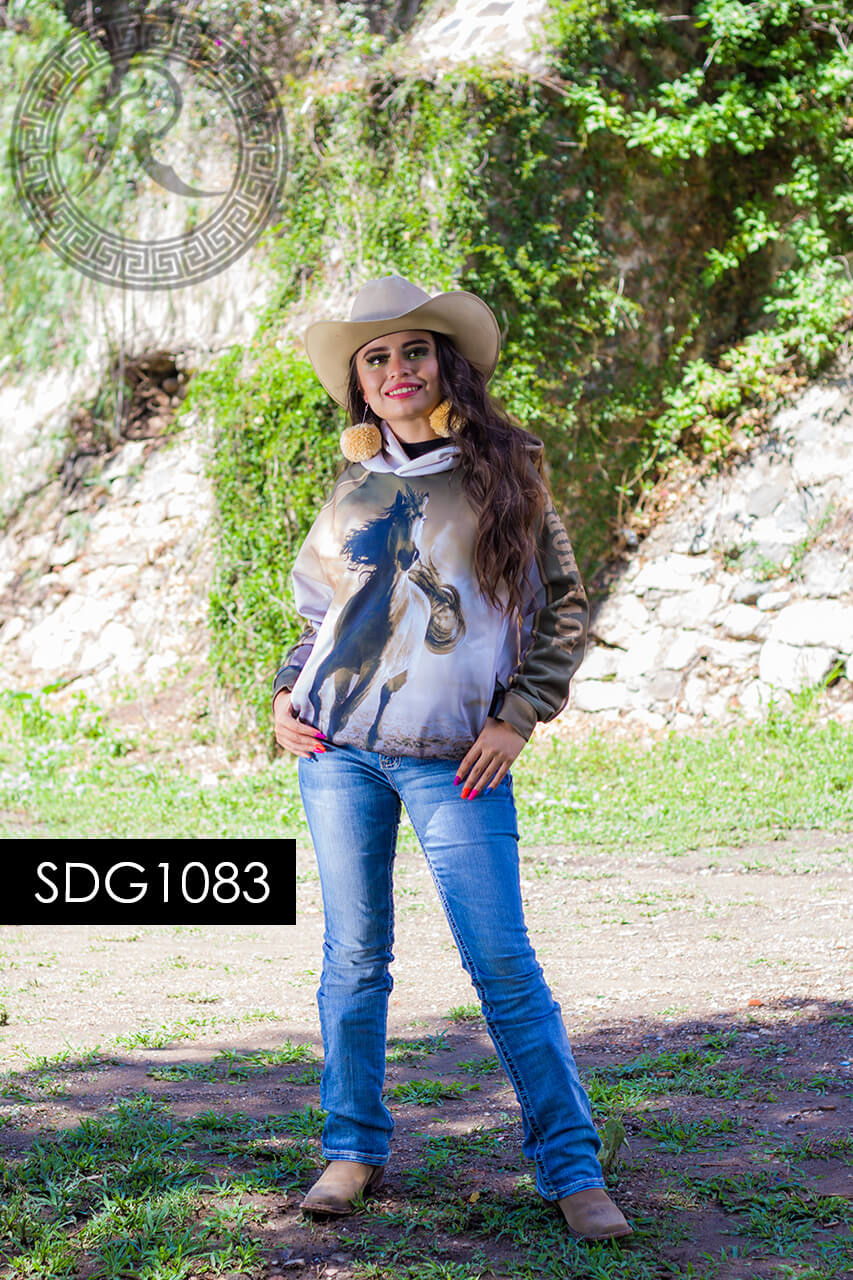 SUDADERA CON GORRO  -SDG1083