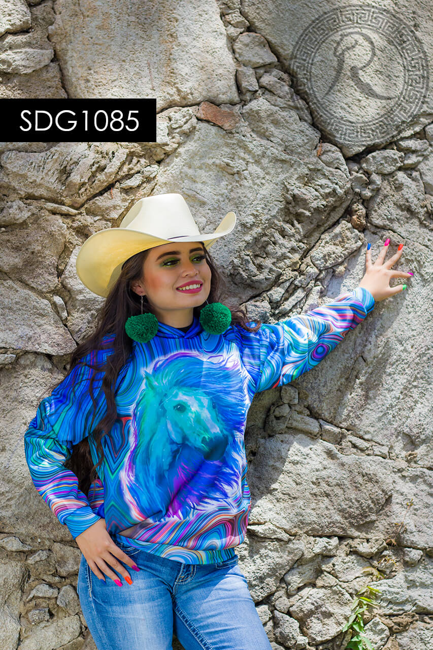 SUDADERA CON GORRO  -SDG1085