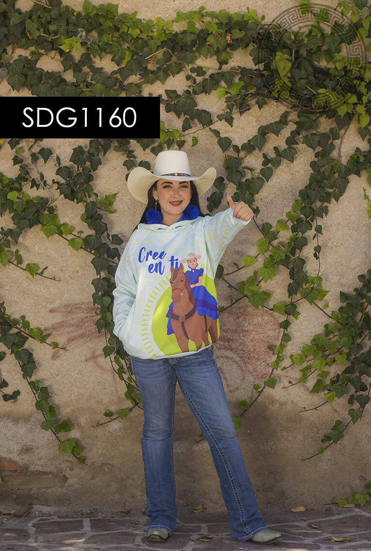 SUDADERA CON GORRO  - SDG1160