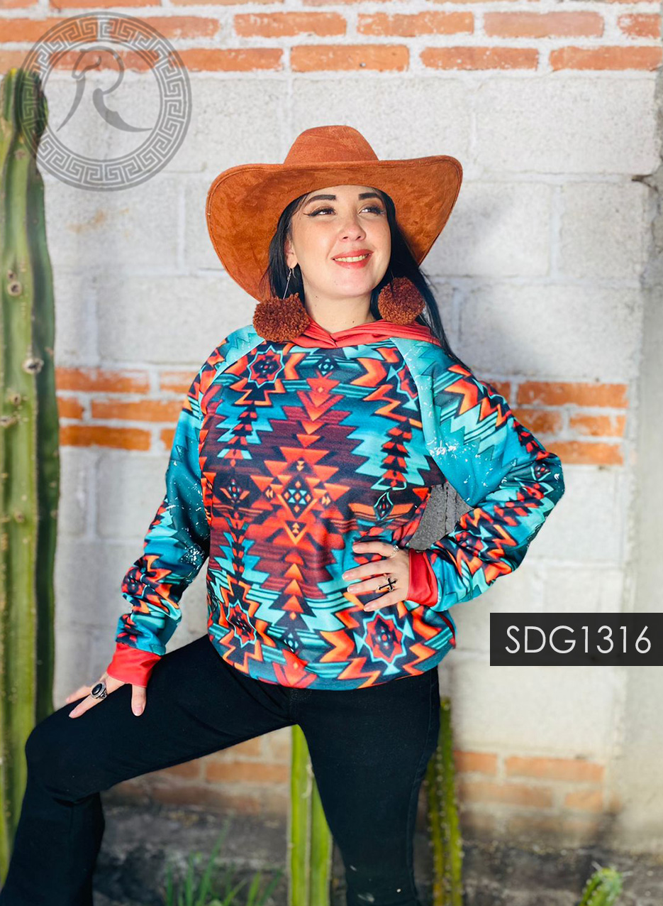 SUDADERA CON GORRO - SDG1316