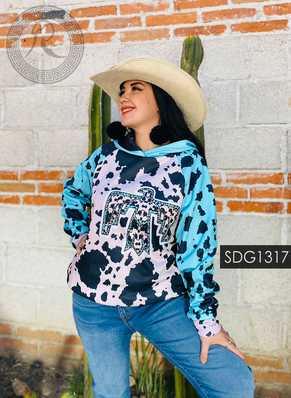 SUDADERA CON GORRO - SDG1317