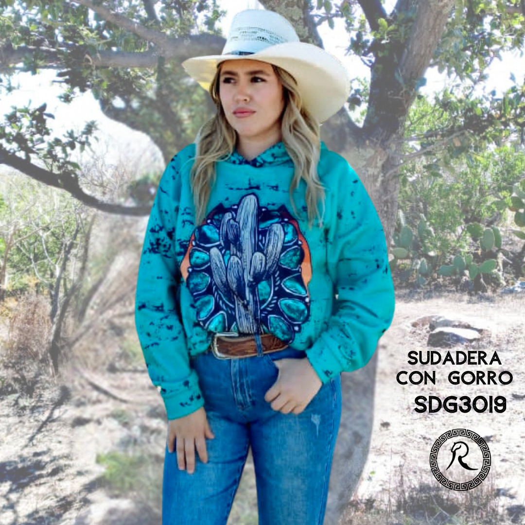 SUDADERA CON GORRO - SDG3019