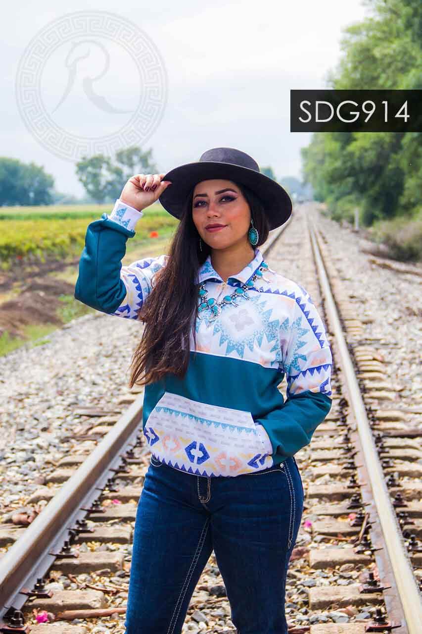 SUDADERA CON CIERRE UNISEX - SDG914