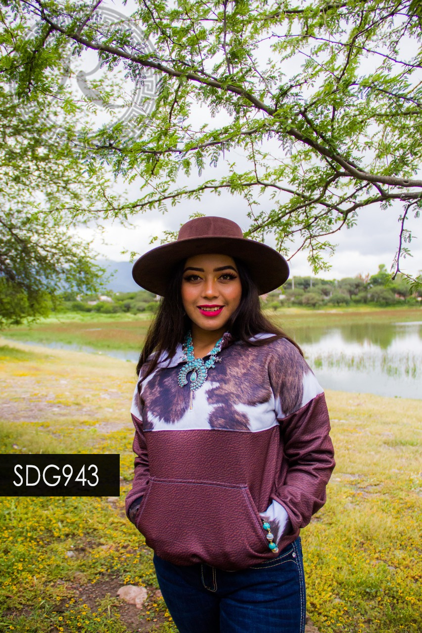 SUDADERA CON CIERRE UNISEX - SDG943