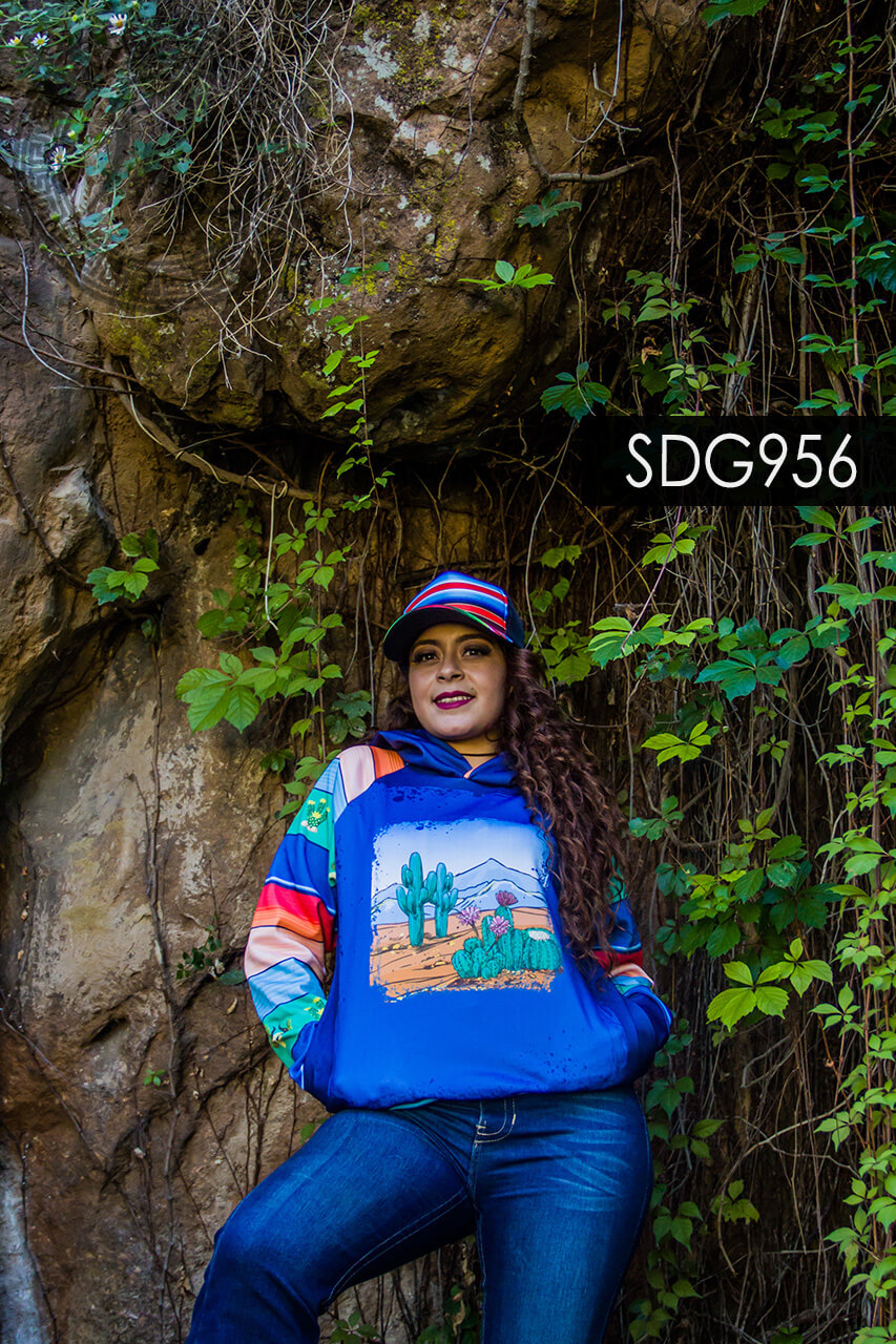 SUDADERA CON GORRO - SDG956