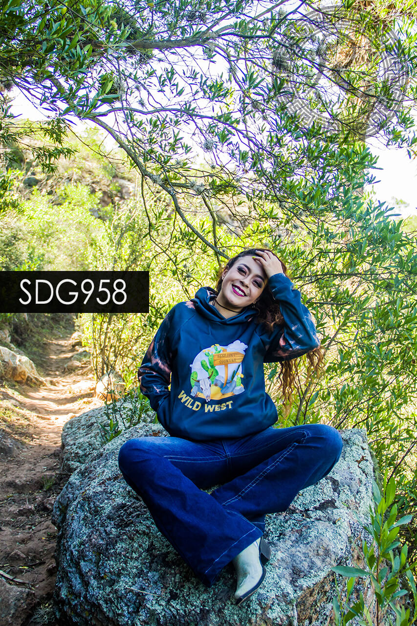 SUDADERA CON GORRO  - SDG958