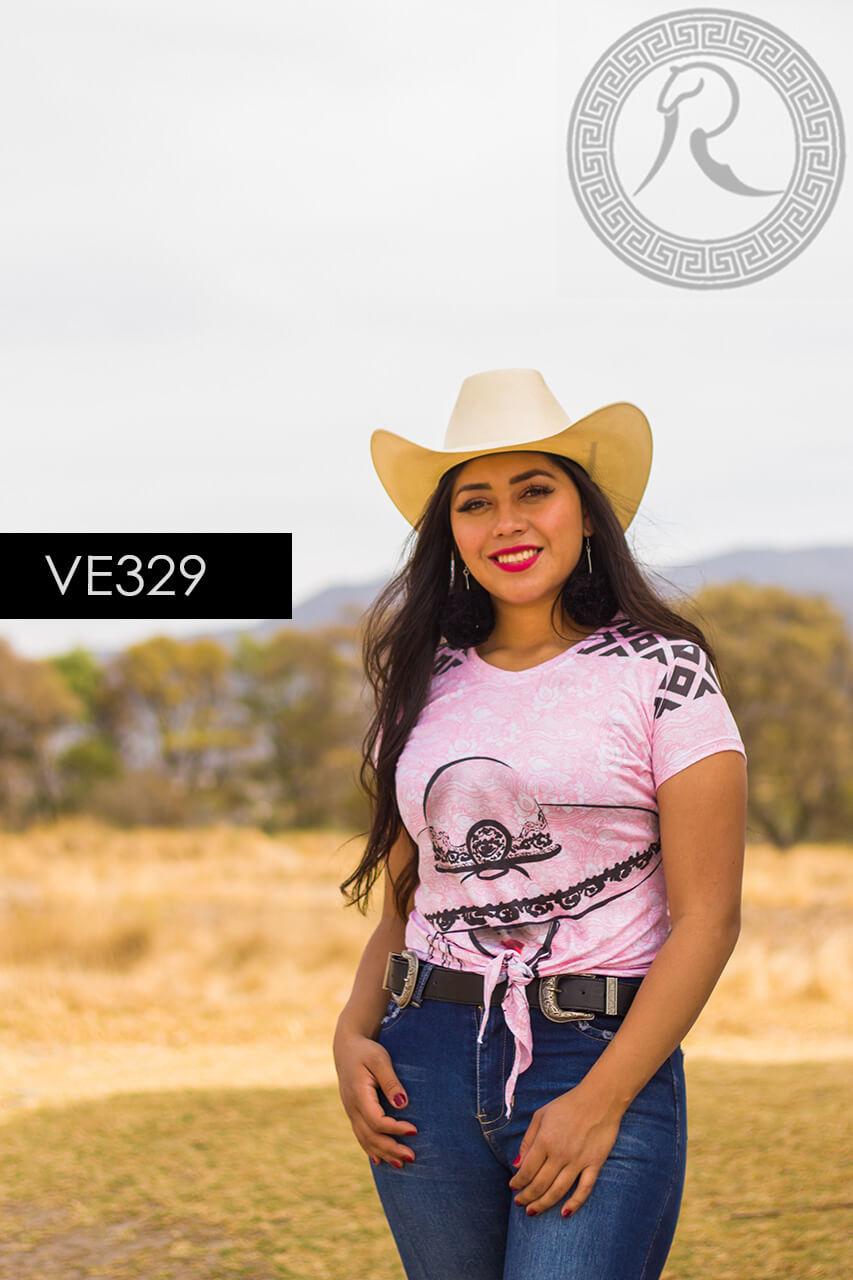 BLUSA NUDO PARA: DAMA,NIÑA - VE329